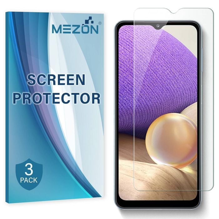 3 Pack MEZON Samsung Galaxy A32 5G Ultra Clear Film Screen Protectors
