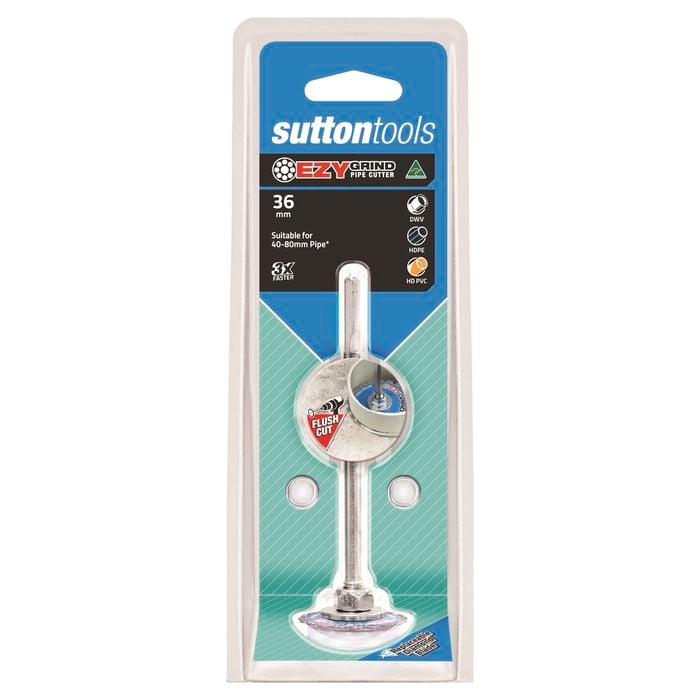 Sutton 36mm Ezygrind PVC HDPE Pipe Cutter Bunnings Australia