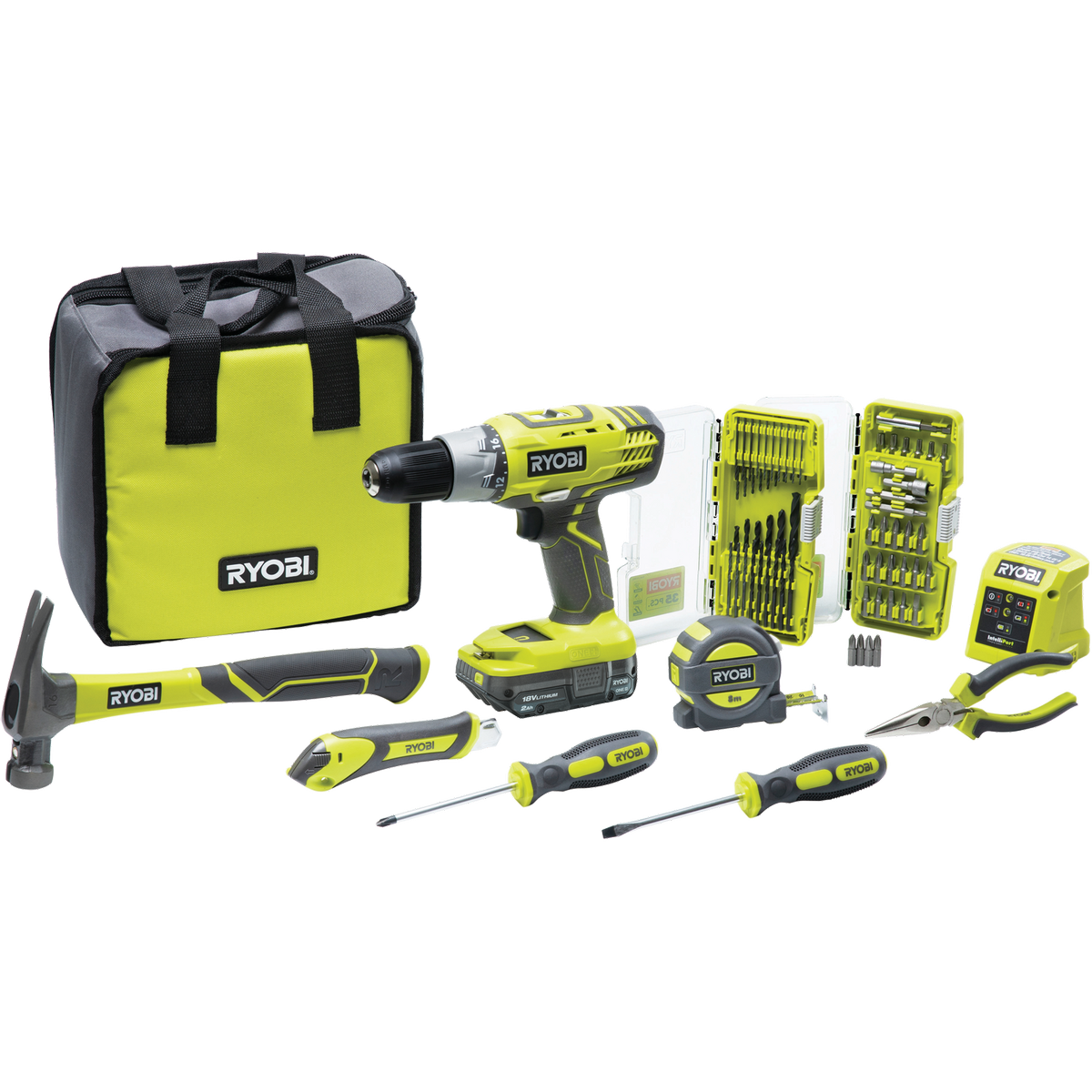 Ryobi 18V ONE Home Essentials Kit Bunnings New Zealand