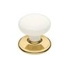 Gainsborough White with Rose Gold Dummy Door Knob