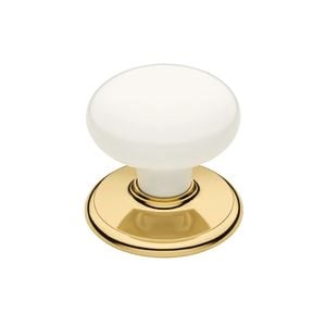 Gainsborough White with Rose Gold Dummy Door Knob