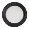 Dunbar Round Wall Mirror - Black