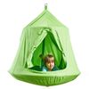 Residential 115 X 100cm Sensory Tent Swing With Lights - Green