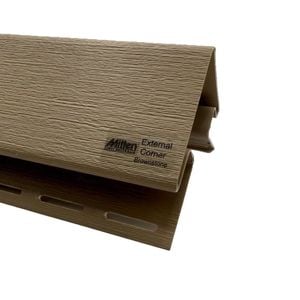 Mitten Vinyl Australia 3.66m Brownstone External Corner