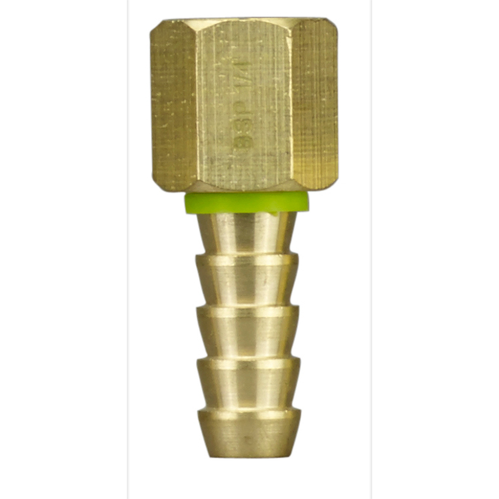 PowerFit 1 / 4" BSP Female Plug To Suit 10mm Hose Air Tool Fitting