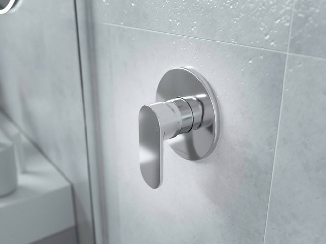 Flexispray Shower mixer in Chrome