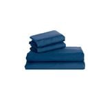 2000TC Ultra Soft Comfort Super King Sheet Set - 3 Pieces (Navy)