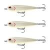 3x 13 Fishing 108mm Navigator Topwater Pencil Bait Fishing Lures - Albino Rhino