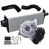 Upgrade Billet Turbo Charger With 50mm Intercooler & Hoses For Toyota Hilux 1gd-ftv 2.8l 2015-2020