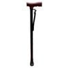 Livingstone Walking Stick Aluminium Black Adult Adjustable 70 5-93cm