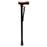 Livingstone Walking Stick Aluminium Black Adult Adjustable 70 5-93cm