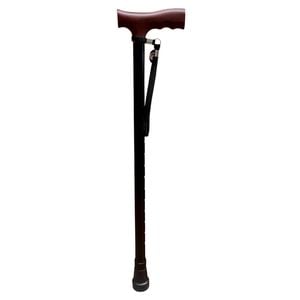 Livingstone Walking Stick Aluminium Black Adult Adjustable 70 5-93cm