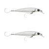 2x Rapala 12cm Saltwater X Rap Long Cast Sink Minnow Fishing Lures - Ghost