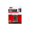 Prestige 45mm Nickel Plated Semi Concealed Cabinet Hinge - 2 Pack