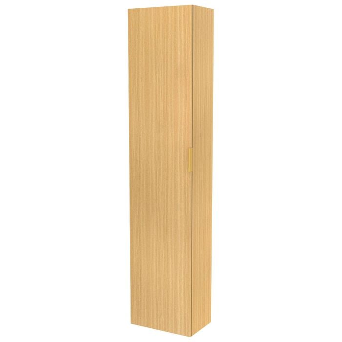 Lugna 2048 x 450 x 280mm Sand 5 Shelf Left Hinged Door Storage Cabinet