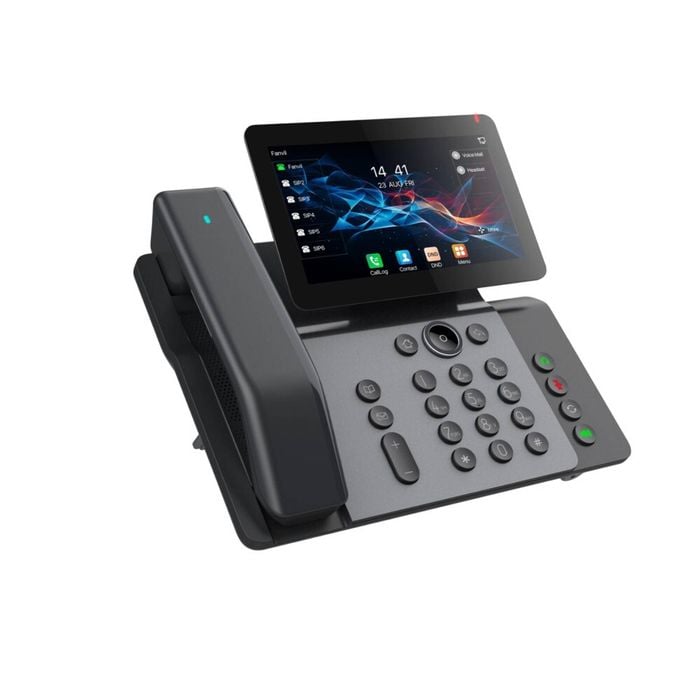 Fanvil V66 Pro Ip Phone – 20 Sip Lines, Hd Voice, 7" Floating Smart Screen