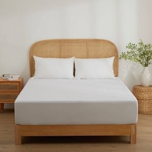 Dreamaker Cotton Jersey Waterproof Mattress Protector Twin Pack Long Single Bed