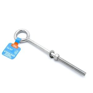 Taskmaster 10 x 200mm 316 Stainless Steel Eye Bolt