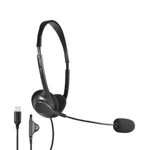 Shintaro USB-C Lightweight Headset with Microphone and Inline Volume Control