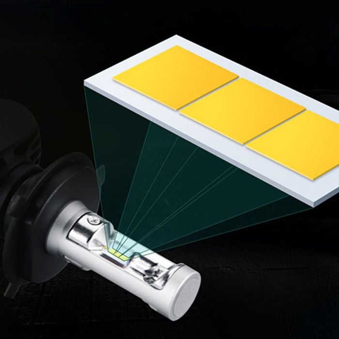 H4 180W 18000LM Seoul CSP Chips LED Headlight Kit Bunnings Australia