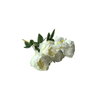 Elegant Collections 43cm White Artificial Peony & Frangipani Bunch