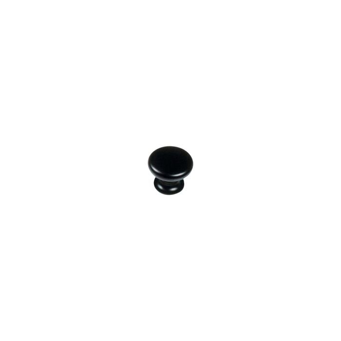 Kaboodle 27mm Black Matte Finish Mushroom Knob