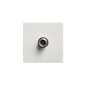 Legrand Como White F Type 3GHz 1 Gang TV Mechanism