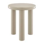 Astin Sinclair 400 x 400 x 450mm Oyster Boston Side Table