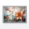 Flowers Garden Painting  Print 100% Australian Made 90x60cm  (Poster)