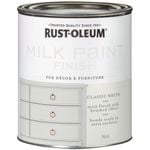 Rust-Oleum 946ml Classic White Milk Paint Finish - Classic White