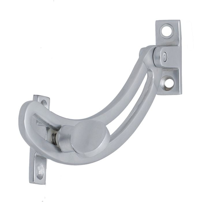 Miles Nelson Satin Chrome Quadrant Stay