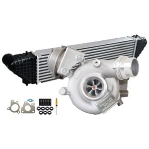 Upgrade Billet Turbo Charger With 62mm Intercooler For Mitsubishi Outlander 4N14 2.2L