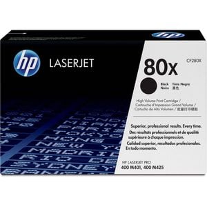 HP #80X Black Toner CF280X