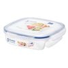 Locknlock 750ml Airtight Classic Special 3-Section Lunch Food Container Clear