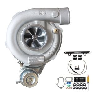 Upgrade Billet GT3582R Turbo Charger With Oil Feed Line And Bracket Kit For Ford Falcon FG FGX XR6/G6E Barra 4.0L