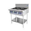 6 BURNER COOK TOP NG AT80G6B-F-NG