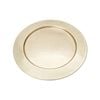 Ssh Collection Discus Small Round 31cm Wide Serving Tray - Hammered Bronze