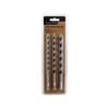 Craftright 200mm 3 Piece Auger Drill Bit Set
