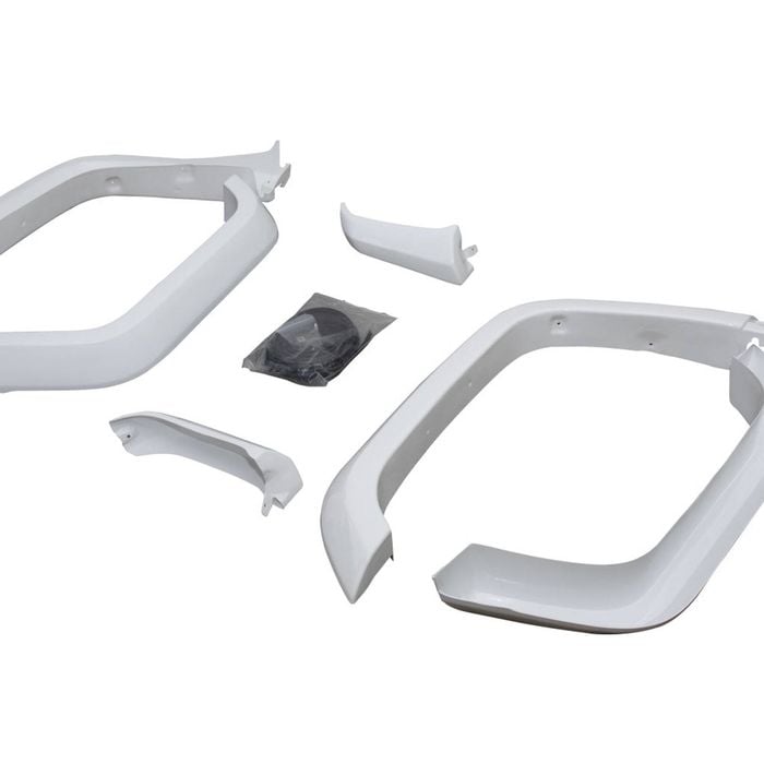 6-piece Fender Flares For Toyota Landcruiser 79 Series Gxl Dual Cab 2007-2022