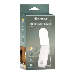 Sansai LED Sensor Touch Light w/ 3 Modes & Dimmable Features 17x4 cm White