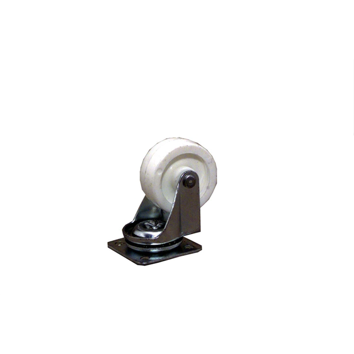 Move It 40mm White Plastic Heavy Duty Swivel Castor