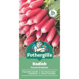 Fothergill's French Breakfast Radish Vegetable Seeds