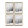4PK Braz A4 Venice Image Photo Document Display Frame 29.7x21cm Beech