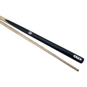 Pioneer Black 57 Inch 2pc Cue American Ash Shaft Wood With Aluminum Logo embedded