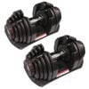 80kg Adjustable Dumbbell Set Home GYM Exercise Equipment Weight 17 Weights 2x 40kg
