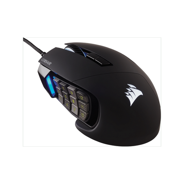 Corsair Scimitar Rgb Elite Gaming Mouse - Black [ch-9304211-ap]