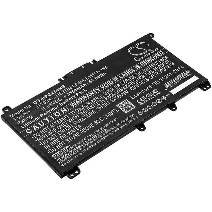 Cameron Sino Ht03xl, Hstnn-lb8m, L11119-855 Battery Replacement [cs-hpg250nb]