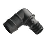 Pope 25mm Barbed x 15mm BSPM Threaded Elbow