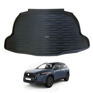 AUSGO Boot Liner for Toyota Corolla Cross Petrol 2022-Onwards Cargo Trunk Mat Boot Mat