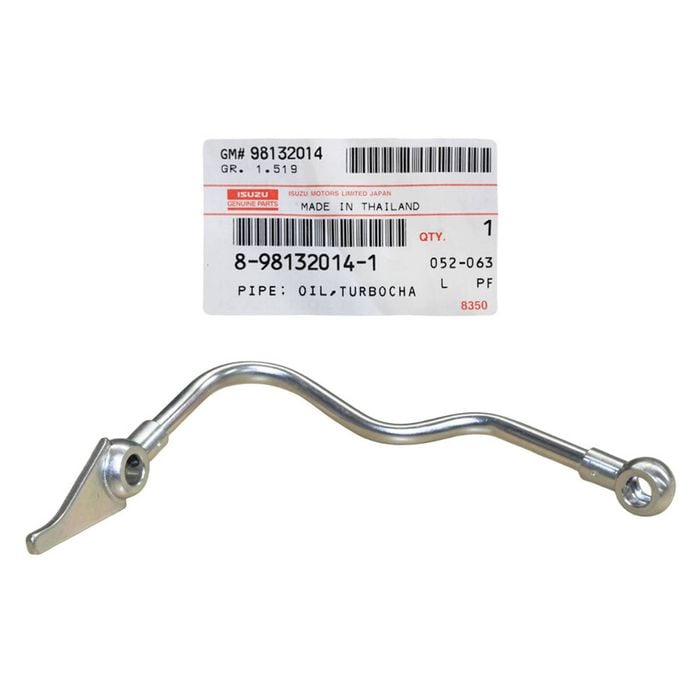 Genuine Turbo Charger Oil Feed Pipe For Isuzu Mux 4jj1-tc 3.0l 2012-2016 Viio